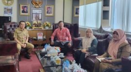 Bupati Kerinci, Monadi, melakukan kunjungan kerja ke Kantor Kementerian Dalam Negeri di Jakarta