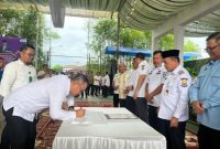 Walikota Sungai penuh menandatangani MoU Mendukung Program Nasional Koperasi Merah Putih dan MBG