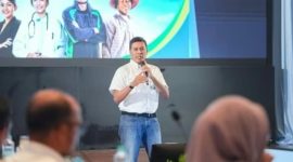 Rapat umum pemegang saham tahunan (RUPST) PT Bank Syariah Indonesia Tbk (BSI) mengangkat Anggoro Eko Cahyo sebagai Direktur Utama. (Foto: Dok Istimewa)