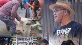 Fhoto : Kekompakan seluruh warga Lingkungan I