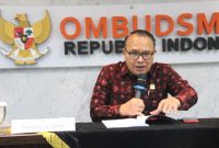 Pimpinan Ombudsman RI, Robert Na Endi Jaweng