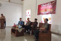 Ketua BEM Nusantara Jambi menyampaikan sambutan dalam acara peluncuran gerakan sosial SORAK NUSANTARA.