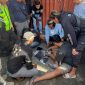 Tim Opsnal Satresnarkoba Polres Kerinci saat mengamankan dua tersangka kasus sabu di Desa Pelayang Raya. (Dok. Humas Polres Kerinci)
