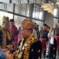 Wakil Wali Kota Sungai Penuh, Azhar Hamzah, menghadiri puncak peringatan Hari Adat Melayu Jambi ke-747 di EV Garden, Jambi, Jumat (27/6/2025).
