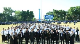 Pemerintah Kota Sungai Penuh menyerahkan SK CPNS 2024