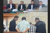 Sidang kasus Don Fitri Jaya mantan Kadispora  Kota Sungai penuh