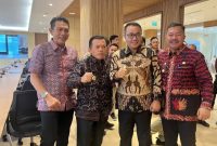 Walikota Alfin Bersama Gubernur Jambi, dan Kepala Daerah  Kabupaten Kerinci 