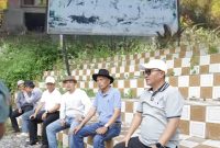 Pemerintah Kota Sungai penuh Saat Melihat Kondisi Taman Putai Senang