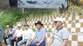 Pemerintah Kota Sungai penuh Saat Melihat Kondisi Taman Putai Senang