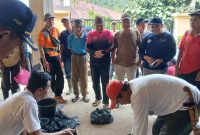 Suasana Pemotongan di Desa Talang Lindung