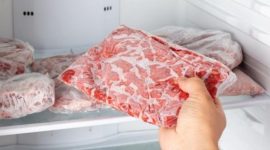 Ilustrasi Penyimpanan  Daging Kurban Dalam Kulkas