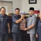 Bupati Kerinci, Monadi, saat menyampaikan pidato perubahan KUA-PPAS Tahun Anggaran 2025 dalam Rapat Paripurna DPRD