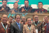 Walikota Sungai Penuh Alfin SH saat menghadiri Rakornas Pengelolaan Sampah Nasional bersama Menteri LHK dan Gubernur Jambi.