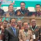 Walikota Sungai Penuh Alfin SH saat menghadiri Rakornas Pengelolaan Sampah Nasional bersama Menteri LHK dan Gubernur Jambi.