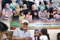 walikota Sungai Penuh Mengikuti acaraScreening Stunting di RSUD MH Athalib.