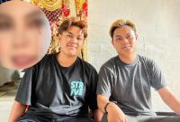 Ikram, anak almarhumah Eli, menyampaikan pernyataan usai penangkapan tersangka pembunuhan ibunya oleh pihak kepolisian.