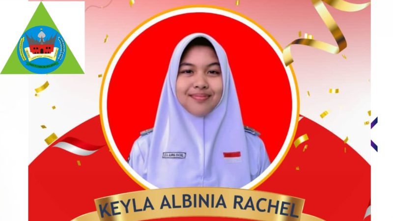 Keyla Albinia, siswi SMAN 1 Solok Selatan yang lolos Paskibraka Sumbar 2025.( Foto SMA 1 Solok Selatan)
