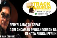 Nof Riadi (Akong), penggagas layanan serba bisa TRACK SURUH