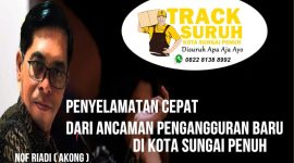 Nof Riadi (Akong), penggagas layanan serba bisa TRACK SURUH