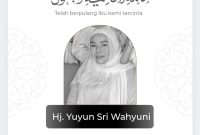 Ucapan duka atas wafatnya Yunita Ababiel.
Foto: Instagram
