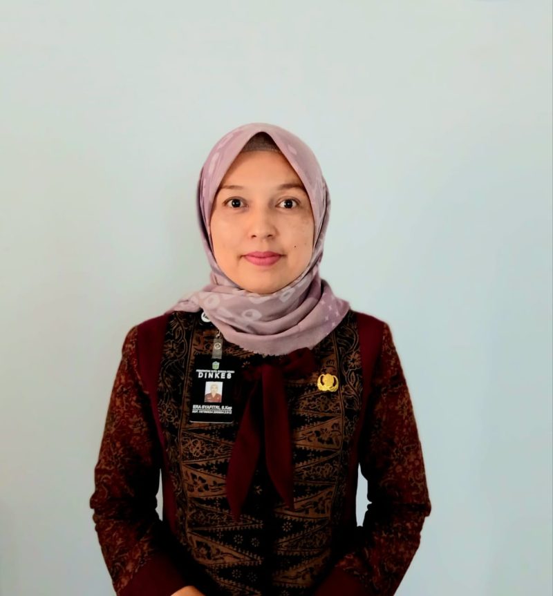 Kabid P2P Dinas Kesehatan Sungai Penuh, Era Syafitri ( Foto iNBrita)
