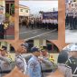 Kapolres Kerinci AKBP Arya Tesa Brahmana memimpin Apel Gelar Pasukan Operasi Patuh Siginjai 2025 di Mapolres Kerinci, Senin (14/7/2025)