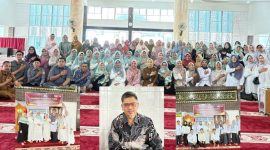 KPU Kota Sungai Penuh gelar sosialisasi pendidikan politik bersama organisasi wanita.
(Foto iNBrita)