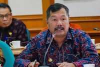 Audiensi Bupati Kerinci dengan Kepala Bappenas, difasilitasi Gubernur Jambi, di Jakarta.