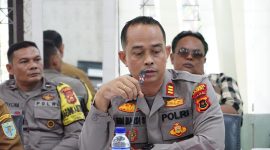 Kapolsek Jambi Timur AKP Edi Mardi Siswoyo bersama Ketua Komisi II DPRD Kota Jambi 
