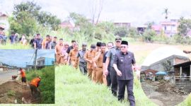 Wali Kota Sungai Penuh, Alfin SH, menunjukkan semangat melayani warga saat turun langsung ke lapangan.