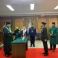 Ketua PA Muara Bulian, Dr. M. Yusuf, melantik Noprizal sebagai Panitera PA Kelas I B, Rabu (23/07).
