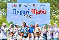 SMAN 1 Solsel mewakili Kabupaten Solok Selatan dalam Mabit Camp Bank Nagari di Padang, 25–26 Juli 2025.