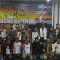Walikota Sungai Penuh Alfin, SH didampingi Sekda Alpian, SE., MM menyambut kedatangan rider CRF Rally dari berbagai daerah dan mancanegara, Rabu (30/7/2025).