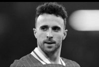 Diogo Jota, striker Liverpool, dalam potret hitam putih sebelum kepergiannya.(Foto google)
