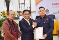 Dean Jerry Pramana saat masih menjabat sebagai Ketua KONI Kota Sungai Penuh. Ia resmi mengundurkan diri per 1 Juli 2025.