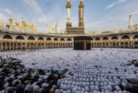 Ilustrasi: Jemaah haji asal Indonesia di  Makkah, Arab Saudi. (Foto Google)