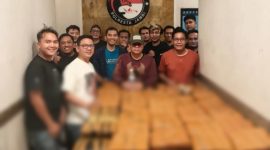 Ratusan paket ganja disita dalam pengungkapan kasus narkotika oleh Satresnarkoba Polresta Jambi. ( Foto Jambi one)