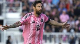 Messi tampil gemilang saat Inter Miami taklukkan Nashville SC (Gelty image  Leonardo Fernandez)