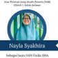 Nayla Syakhira, Juara 1 OSN Fisika Kabupaten Solok Selatan 2025, mewakili SMAN 1 Solok Selatan ke tingkat Provinsi Sumatera Barat.
