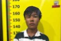 Satresnarkoba Polres Kerinci mengamankan dua pemuda beserta barang bukti ganja ( Foto Humas Polres Kerinci)