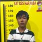 Satresnarkoba Polres Kerinci mengamankan dua pemuda beserta barang bukti ganja ( Foto Humas Polres Kerinci)