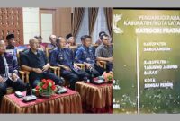 Pemkot Sungai Penuh ikuti acara KLA 2025 dari kantor wali kota.