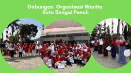 Ketua Umum GOW Kota Sungai Penuh merayakan kegiatan menyambut HUT RI ke-80 bersama seluruh anggota. ( Foto inbrita)
