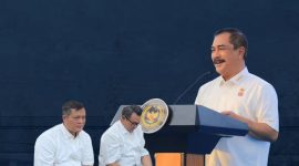 Hidayat, Kepala Kanwil Ditjenpas Jambi, menghadiri pembukaan Indonesian Prison Products and Arts Festival (IPPAFEST) 2025 di Aloha Pasir Putih PIK 2, Jakarta, (Foto Humas)