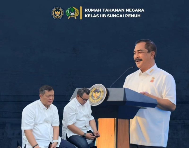 Hidayat, Kepala Kanwil Ditjenpas Jambi, menghadiri pembukaan Indonesian Prison Products and Arts Festival (IPPAFEST) 2025 di Aloha Pasir Putih PIK 2, Jakarta, (Foto Humas)