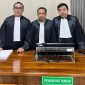 Tiga kuasa hukum Don Fitri Jaya hadir di ruang sidang.
