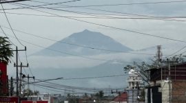 Suasana cerah berawan di Kerinci pada Kamis pagi, 15 Agustus 2025. ( Foto inbrita)

