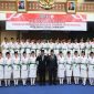 Pengukuhan anggota Paskibraka Kota Sungai Penuh Tahun 2025 oleh Walikota Alfin, SH.
