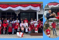 Keluarga besar RRI Sungai Penuh meriahkan HUT RI ke-80 dengan berbagai lomba tradisional, diikuti pegawai beserta keluarga.