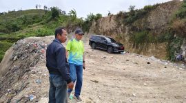 Wakil Walikota Sungai Penuh, Azhar Hamzah, meninjau langsung Tempat Pembuangan Sampah di RPT.
